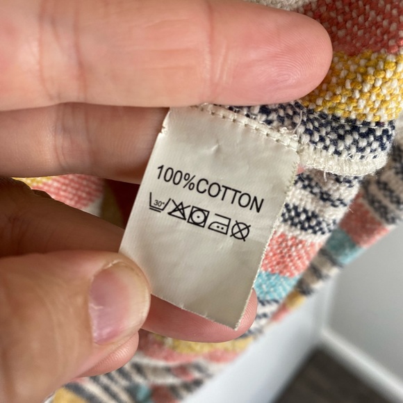 Beach Life Multi-Colored Poncho, Size M - Picture 4 of 5